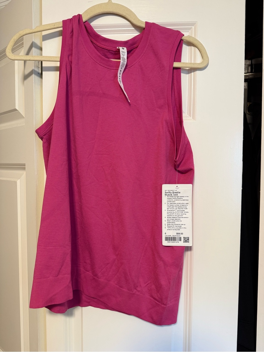Lululemon Swiftly Breathe Muscle Tank